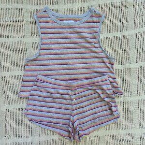 Colsie Striped Lounge Set